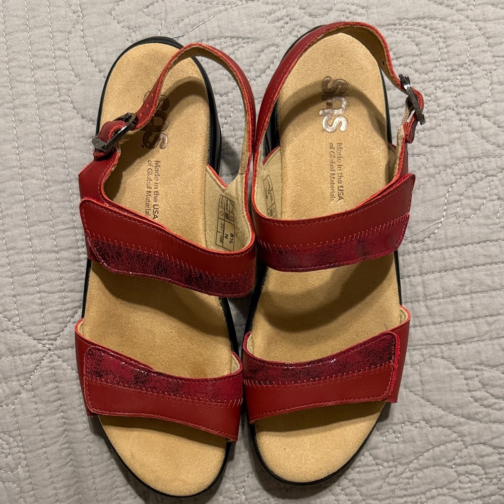 SAS Women's Bold Red Sandals